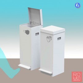 Paperera de reciclatge amb pedal 50 L Ref. 6056/2/PD